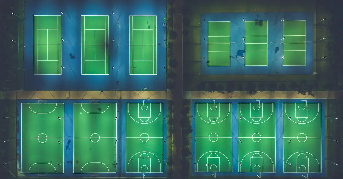 Washington Park - basketball court
