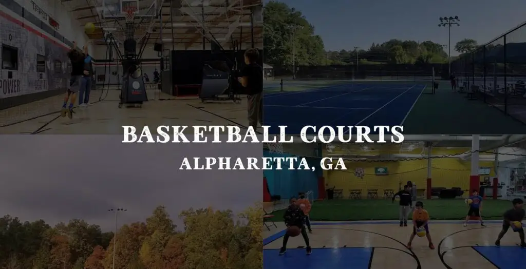 the perfect basketball court in Alpharetta