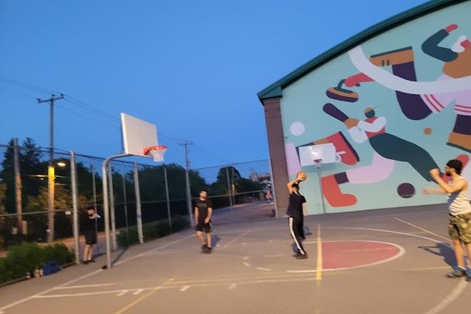 Danyluk Park basketball court