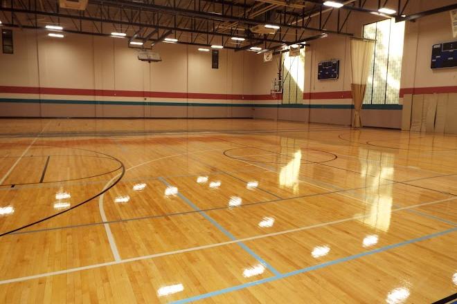 Maggie Basketball court