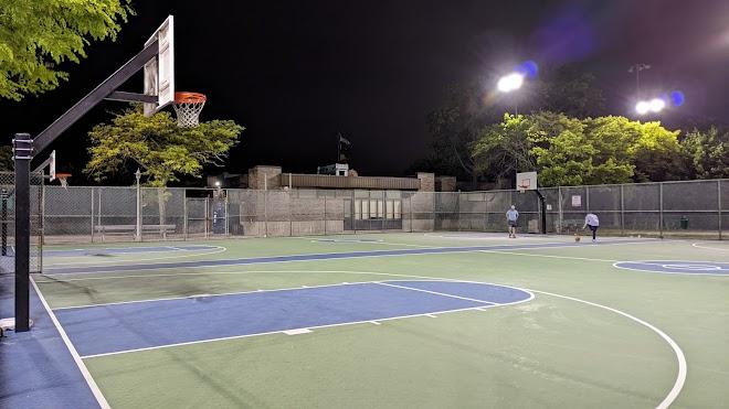 Kelowna City Park Basketball Court